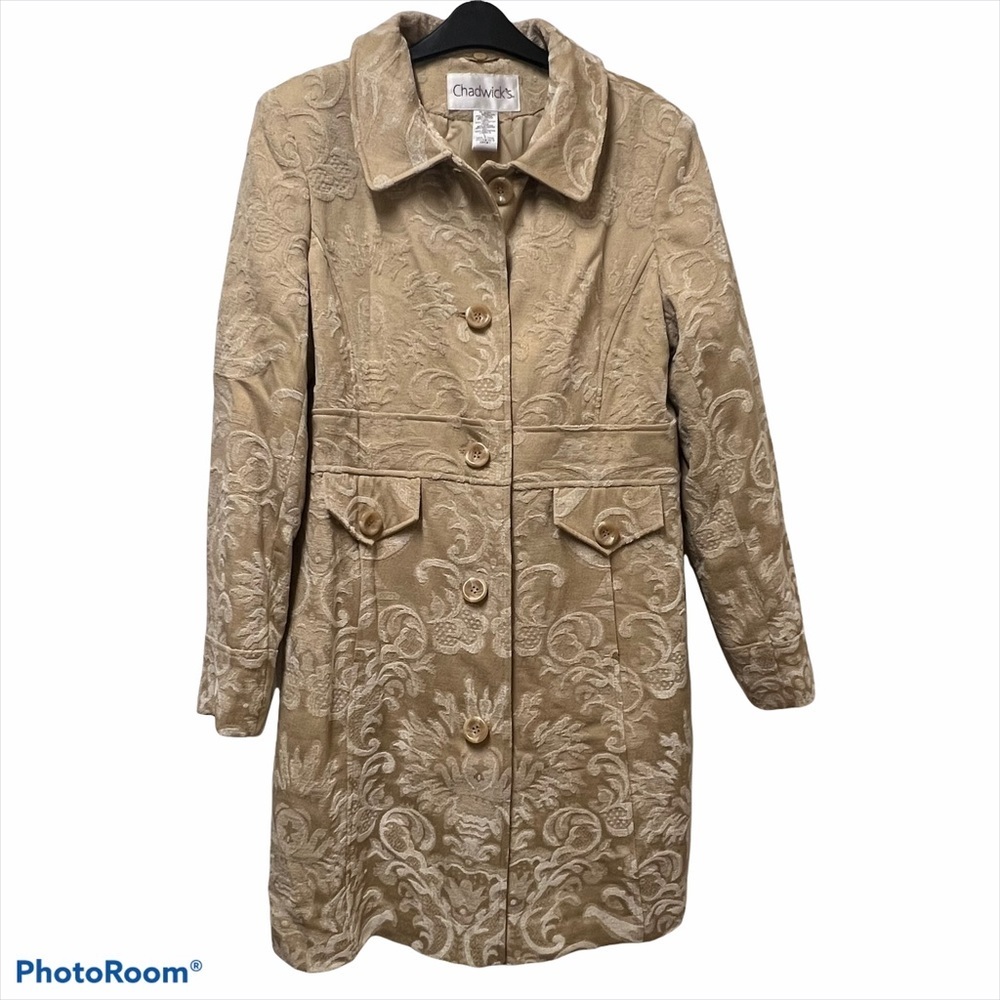 Vintage Chadwicks Tapestry Winter Coat